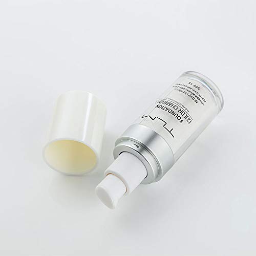 Nvyue 001 Tlm Colour Changing Foundation,Tlm Foundation,Flawless Colour Changing Warm Skin Tone Foundation Makeup,Base Nude Face Moisturizing Liquid Cover Concealer thumb #5