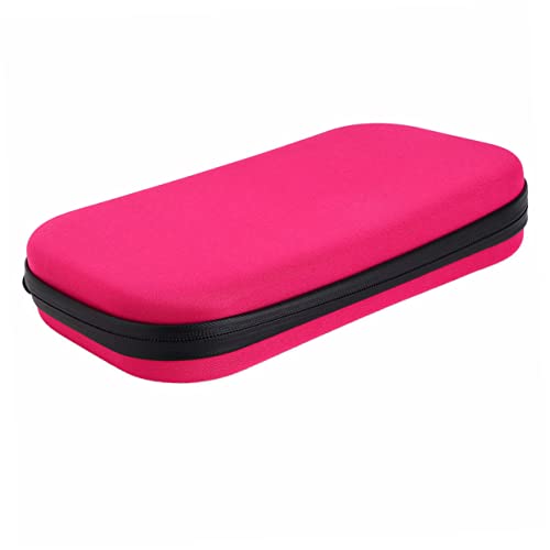 Levemolo Carry Case Non-medical Non-medical Non-medical Stethoscope Storage Bag Shockproof Handle Pink Hard Zipper Case