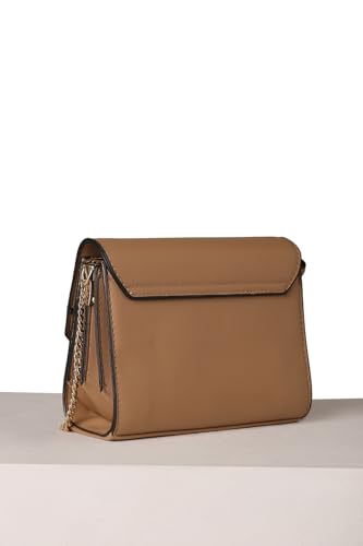 Image of Allen Solly Women Tan colour Sling Bag AHBGFRGBS02401 Size-18 * 10 * 14cm