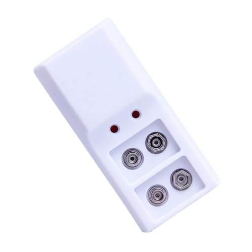 Portable 9V Rechargeable Battery Charger Dock Base with Fast Charging Technology