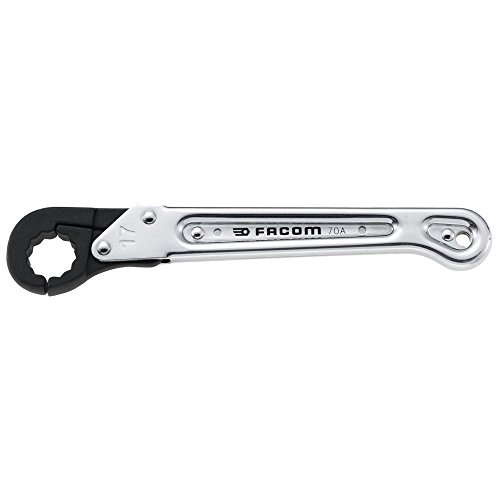 Facom 70A.17 Cle A Tuyauter A Cliquet 17Mm