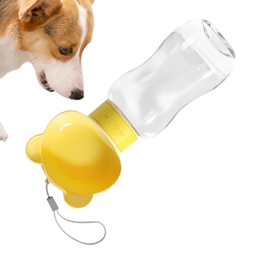 ポータブル犬用ウォーターボトル、散歩犬用ウォーターボトル | 犬の散歩用ウォーターボトル愛犬用トラベルウォータードリンクボウル | ペット用品 猫、子犬、その他の動物用のポータブル旅行ペットドリンクボトルボウル
