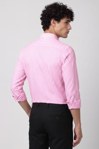 Allen Solly Men Pink Cotton Blend Shirt - Image 4