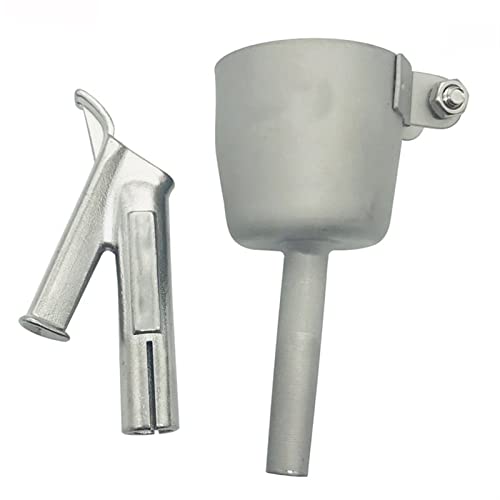 Argerrant 2 unid/Set de boquillas de Soldadura de Velocidad, Boquilla estándar de 5mm y Boquilla de Soldadura de Velocidad de 8mm, Triangular para Pistola de Aire Caliente de plástico PVC de Vinilo Cover