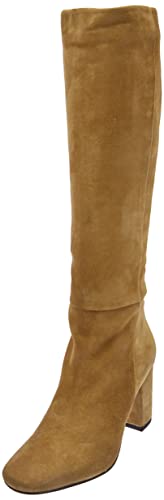 Fred de la Bretoniere Damen FRS1155 Boot Luxury Suede, Light Brown, 40 EU