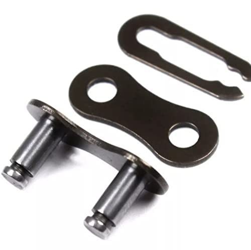 Ort Bicycle Chain Master Link Single Speed Connector, Metal Bike Master Link Single Speed Chain Connectors, Reusable Chain Connecting Link For Quick Joint Coupling, 2X Black Single Chain Master Links #TOP2