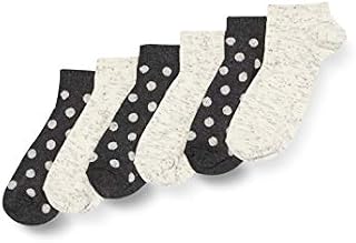 HIKARO Women's Ankle Socks, Pack of 6