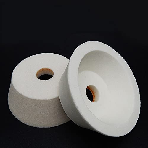 Disques for Polissage et Meule en Corindon Blanc Forme Tasse Grain 120# 150mm - 3