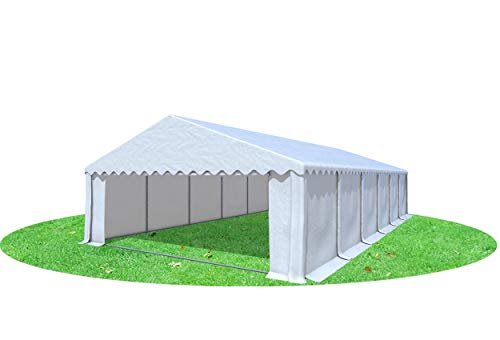 Stabilezelte Partyzelt 6x12m Giant Pro PVC FR geschlossen