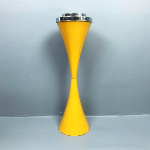 Cenicero de pie con tapa, contenedor comercial para cenizas de cigarros para interiores y exteriores, solución creativa para la gestión de residuos de humo