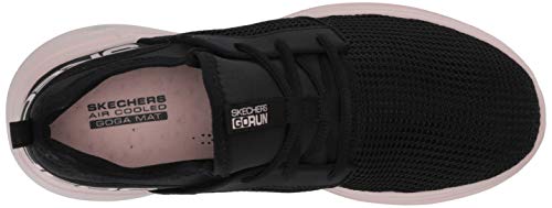 Skechers Go Run Fast Quick Tênis Feminino, 36, Preto/ Rosa Choque