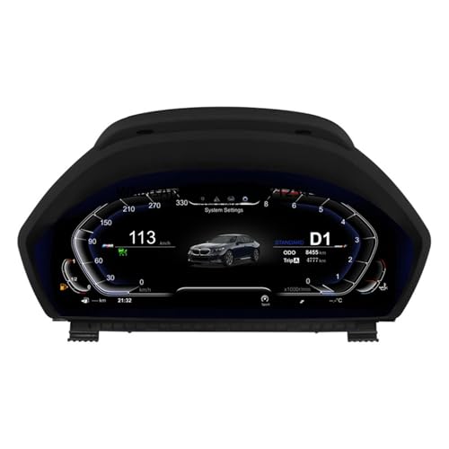 12.3インチ 車用走行距離計ディスプレイ ダッシュボード 3/4シリーズ GT F30 F32 F34 スピードメーター計器パネル デジタルクラスター対応