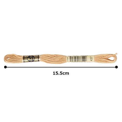Image of DMC 6-Strand Embroidery Cotton Floss, Light Tan