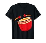 Tanggu Chinesische Trommel Musikinstrument Tradition Kunst Erbe T-Shirt