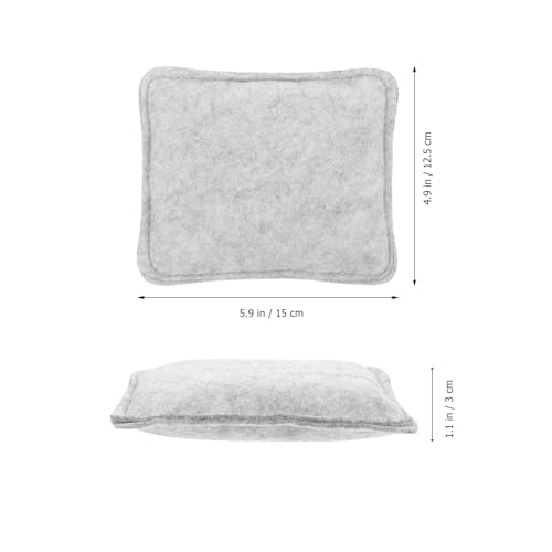 Cojines de fieltro para creación de figuras almohadilla resistente MERRYHAPY de 4 piezas 3