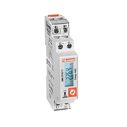 Compteur d'énergie DIG.40A MONOF.1OUT PR. DMED110T1 rail DIN pour tableau