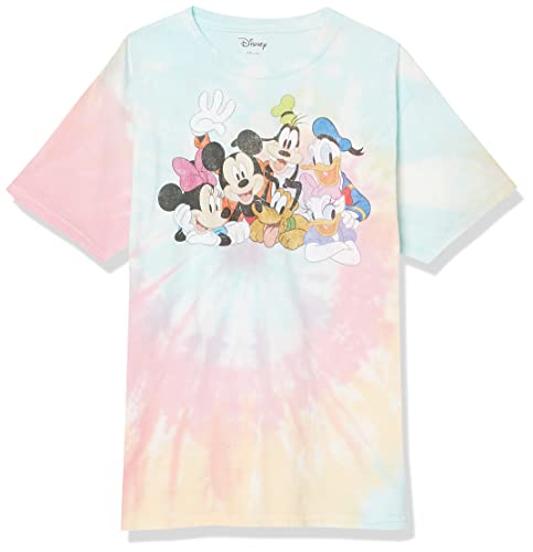 T-shirt Mickey Disney homme manches courtes col rond imprimé graphique