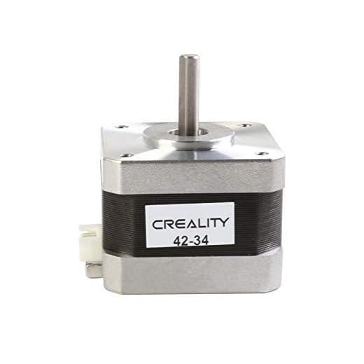 Creality 3D-skrivare 42–34 Stegmotor, 2 Faser 0,8 A 1,8 Grader 0,4 N.M 42–34 Stegmotor för Ender-3 X/Y/Z-axel och CR-10-serien Z-axel