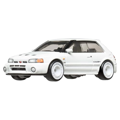 Image of Hot Wheels Boulevard Mazda 323 GTR 1:64 Scale Die-Cast Car, White