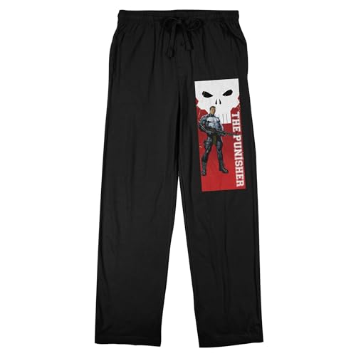 The Punisher Frank Castle Men's Black Sleep Pants
