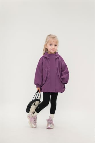 Girl's Waterproof Ski Jacket,Warm Winter Snow Coat,Hooded Fleece Outwear,Windproof RainCoat4