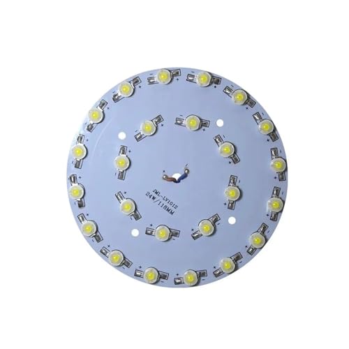 LED �n�C�p���[�����v�r�[�Y���C�g PCB 35mli �`�b�v 3 ���b�g 5 7 9 12 15 18 23 �~�����[�g�� 32 50 90 100(Natural White,3W 23MM)