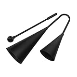 EPIGEIST 1 Set Agogo Bell Traditional Musical Percussion Instrument with Mallet Two Tone Design for Music Development and Rhythm Skills for Classroom and Home Use