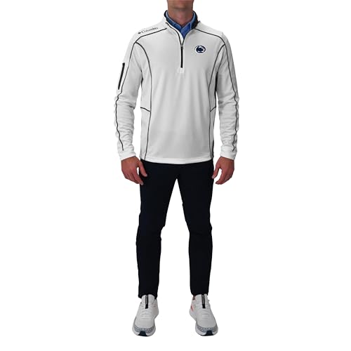 Columbia Golf Men's Penn State Univ Shotgun 1/4 Zip