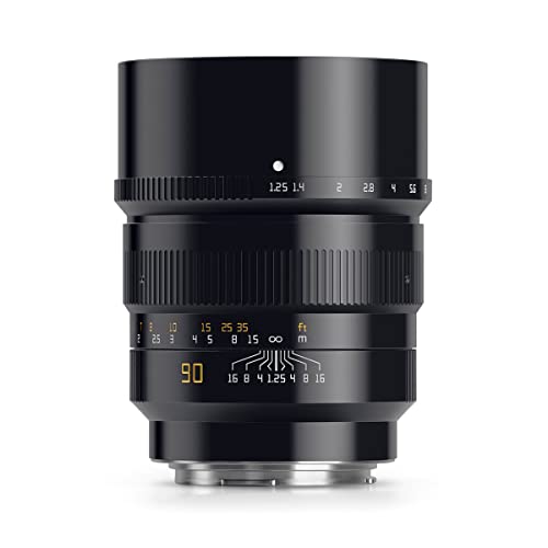 Amazon.co.jp: TTArtisan 90mm f/1.25 RFマウント EOS-R ブラック