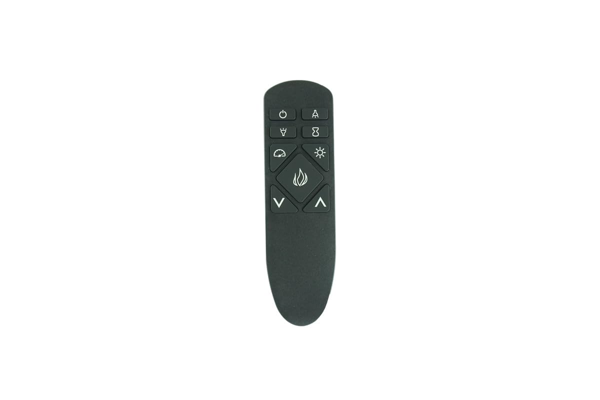 Remote Control Only for ClassicFlame 23IIU42FGL 23IIU42FSL 26IIU42FGL 26IIU42FSL 28IIU42FGL 28IIU42FSL LED 3D Electric Infrared Fireplace Space Heater