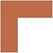 15x27 Carnelian / Red Orange Custom Mat for Picture Frame with 11x23 opening size (Mat Only, Frame NOT Included)