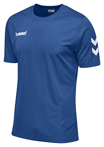Hummel Heren CORE POLYESTER T-T-Shirt, Blauw (True Blue), XXXL