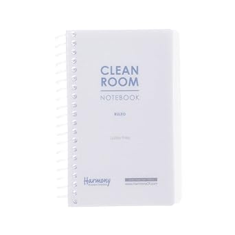 Harmony Lab & Safety Supplies Cleanroom Note Book with poly transparent ...