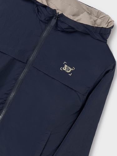 Mayoral Reversible windbreaker for Boys Navy3