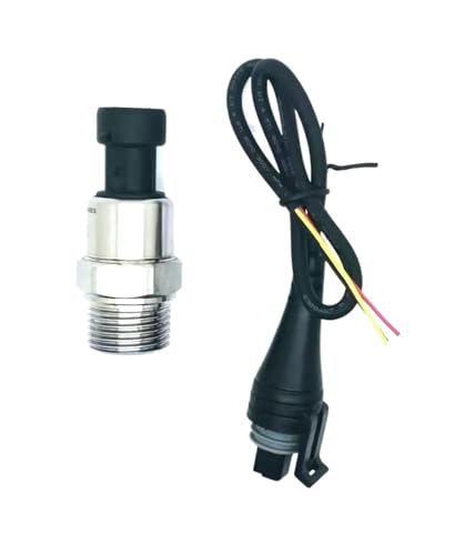 Pressure Sensor for Water Oil Fuel Gas Air G1/2 5-12V 0-60bar Optional Ceramic Sensor Stainless Steel Transducer Transmitter