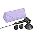 Produktbild Linghuang Haartrockner Reiseetui magnetisch wasserdicht Sleeve Tasche für Dyson Supersonic HD01 HD03 Haartrockner/Dyson Airwrap, staubdichter Trageschutz (lila)