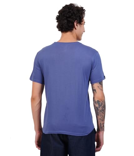 Image of Men's Super Combed Cotton Round Neck Half Sleeve T-Shirt | Soft Breathable Cotton Fabric | Stylish Comfortable Wearfor Men | Quality Regular Fit
