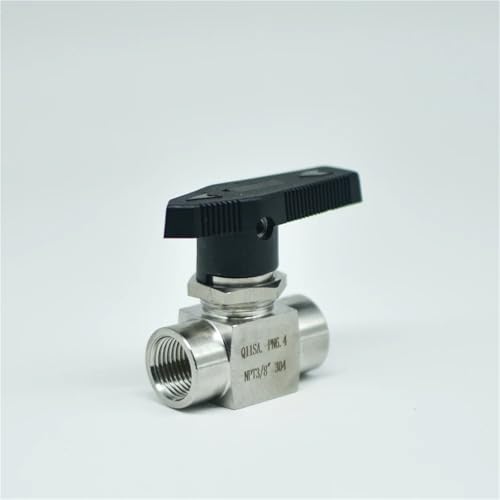 Válvula de bola de acero inoxidable NPT 1/2 contra la oxidación y roturas en sistemas de riego 4