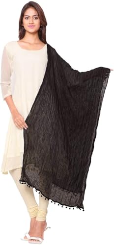 Solid Women's And Girls Chiffon Dupatta Multicolor Shawl Stole For Casual Wear - Pack Of 123