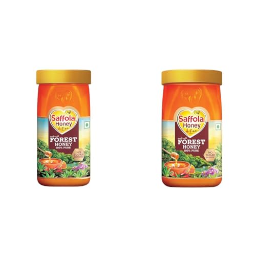 Image of Saffola Honey Active, Made with Sundarban Forest Honey, 100% Pure Honey, No sugar adulteration, + Saffola Honey Active, Made with Sundarban Forest Honey, 100% Pure Honey, No sugar adulteration,