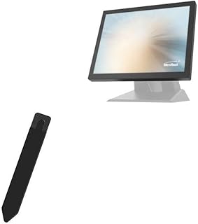 BoxWave Stylus Pouch Compatible with Microtouch SK-190P-A1 (19 in) - Stylus PortaPouch, Stylus Holder Carrier Portable Self-Adhesive for Microtouch SK-190P-A1 (19 in) - Jet Black