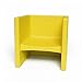 Children's Factory Chair Cube - Yellow