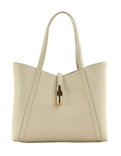 Furla Goccia Tote Bag L Panna