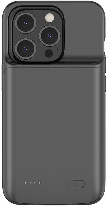 Generic Battery Case for iPhone 15 Pro Max, 7000mAh Portable Charging Case with Kickstand,Supported Rechargeable Battery Pack for iphone 15 Pro Max Backup Charger Case