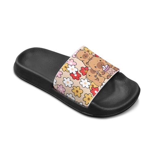 Image of Slides for Boys Girls Quick Drying Kids Slides Sandals Non-Slip
