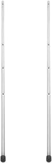 Happyyami 2 cañas para mesas de futbolín, accesorio de repuesto para mesa de futbolín, barra de futbolín, máquina de fútbol, poste de operación, mesa de fútbol, accesorio de máquina de fútbol para