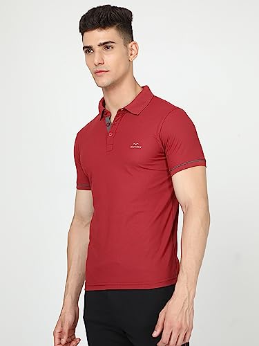 Image of Mens Half Sleeve Polo Neck T-Shirt | Polyster