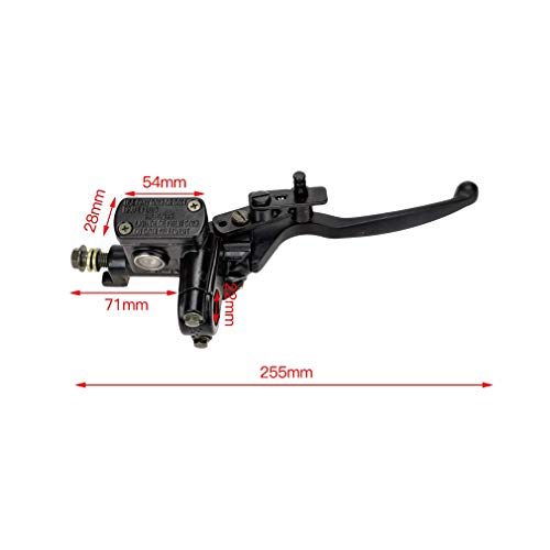image for HIAORS Right Hydraulic Handle Brake Master Cylinder Lever 7/8