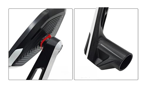 Espejo retrovisor ajustable para motocicleta compatible con G310GS y C400X 6