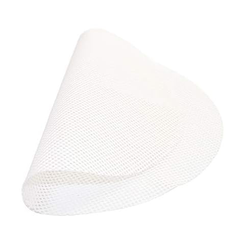 CANDeal Large Size 50cm Silicone Steamer Liner Mesh Mat Dim Sum Steamer Mat for Bamboo Steamer Non-Stick Steamer Mesh Round Shape Dumplings Mat Baking Pastry Steamer Insert Cover